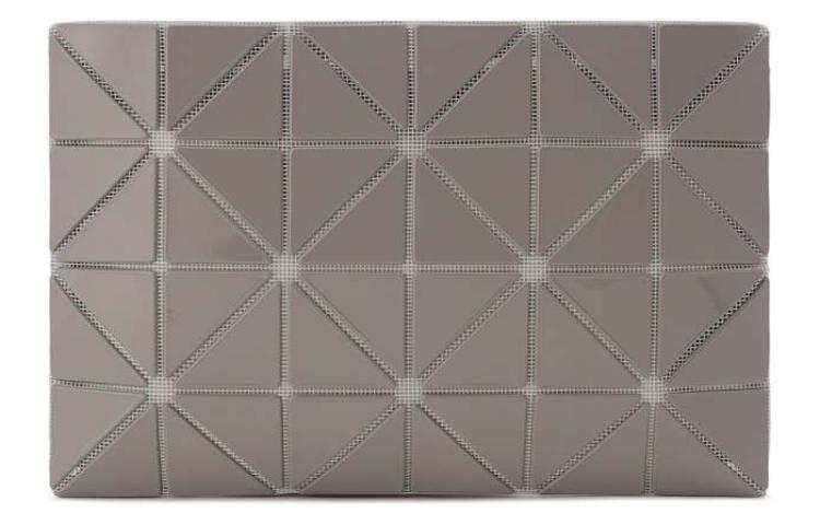 ISSEY MIYAKE PVC Polyvinyl Chloride Resin Clutch Women's Gray