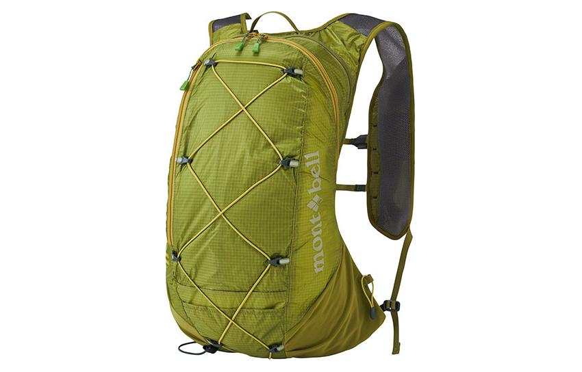 MONTBELL 15L Lightweight Backpack Outdoor Bag Nylon Light Thyme Unisex