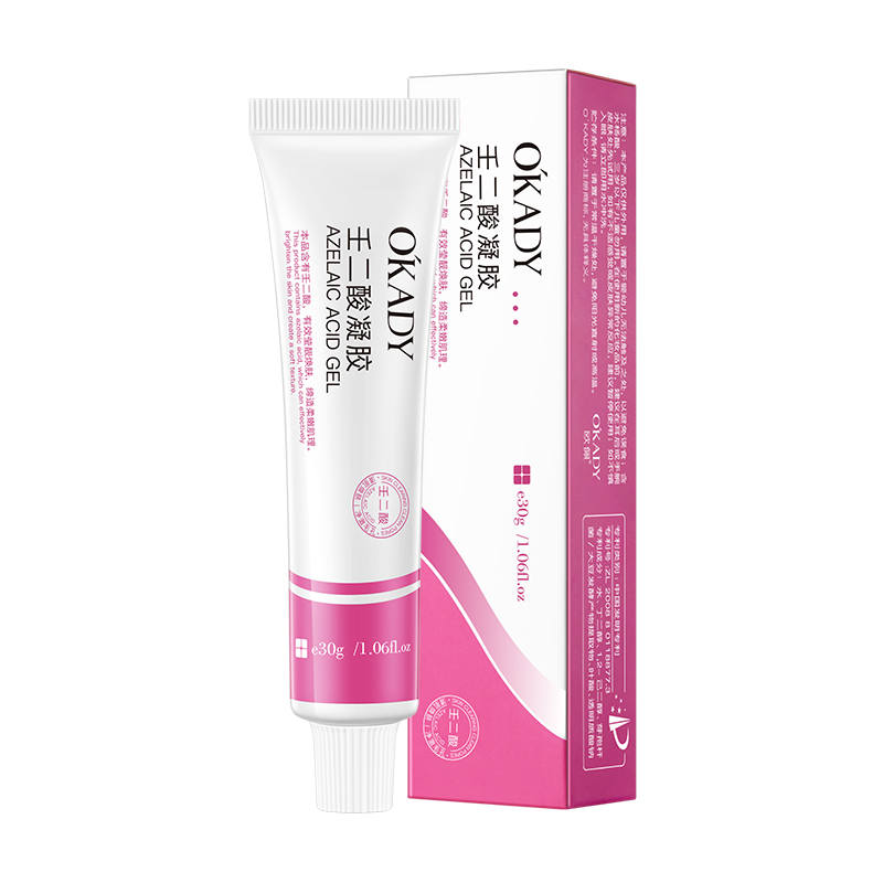 O'KADY Azelaic Acid Gel Serums Soothing Brightening Hydrating Repairing Removing Blackheads Minimizing Pores 30g