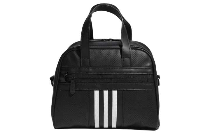 Adidas Adidas Polyurethane, Artificial Leather Handbag Women's Black