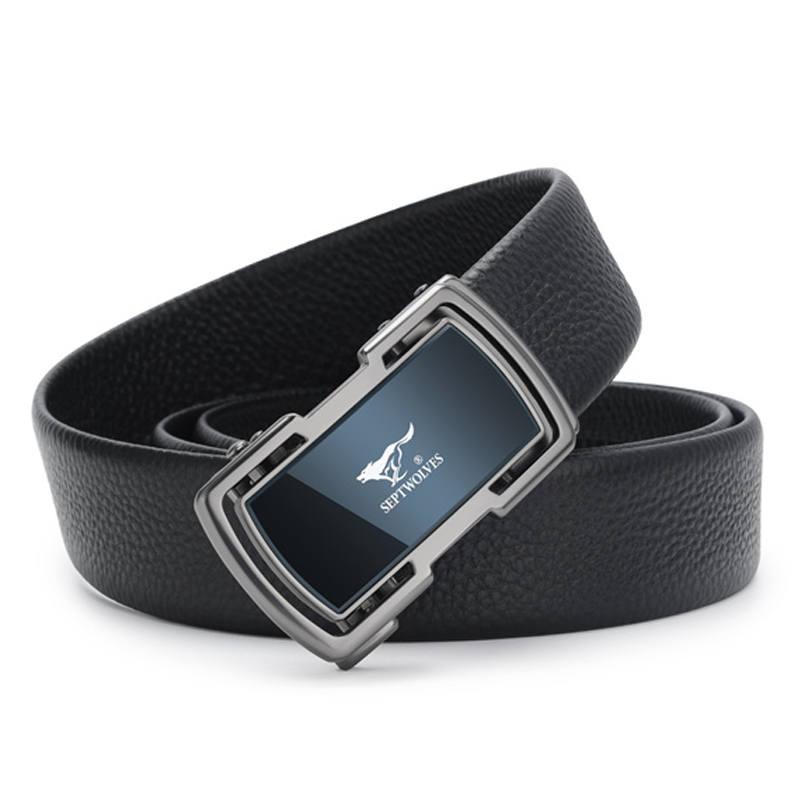 SEPTWOLVES Belt Trendy, Premium Box Fashion Leather Belts Men's