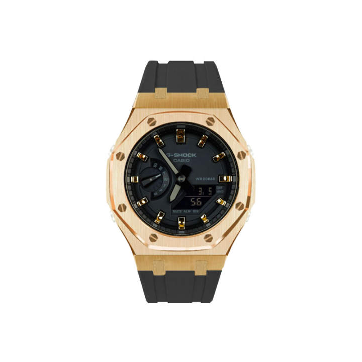CASIO CASIO Unisex Liquid Crystal/Analog Dual Display Series 48.5mm Black Watch