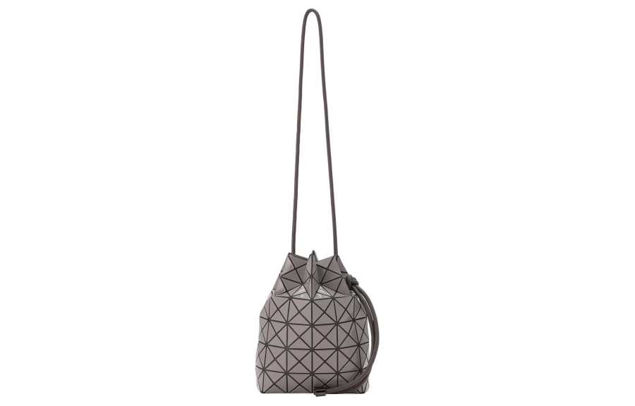 ISSEY MIYAKE Wring Polyvinyl Chloride Resin Shoulder Bag, Crossbody Bag Women's Dark Gray