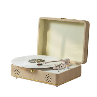 COZMO Bluetooth Speaker MO0713 Portable Vintage Vinyl Turntable