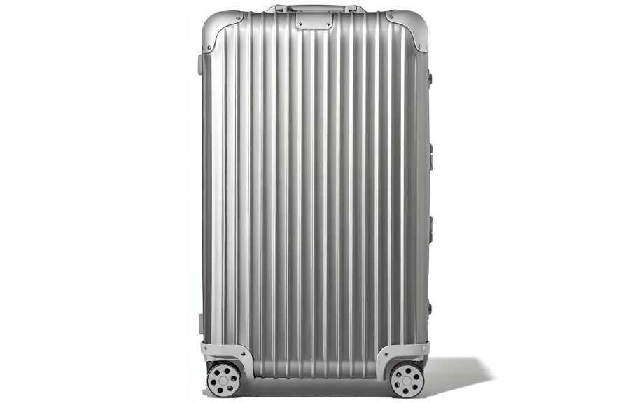 RIMOWA ORIGINAL Aluminum Trolley Bag 31 Inch Unisex Silver