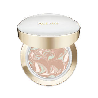 Aekyung Age20's AEKYUNG KERASYS Three Color Swirl White Box Air Cushions Long Lasting Oil Control Concealing Natural 14g*2