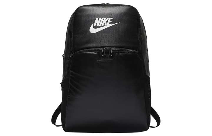 Nike Nike Polyester Backpack Regular Men's Black & White