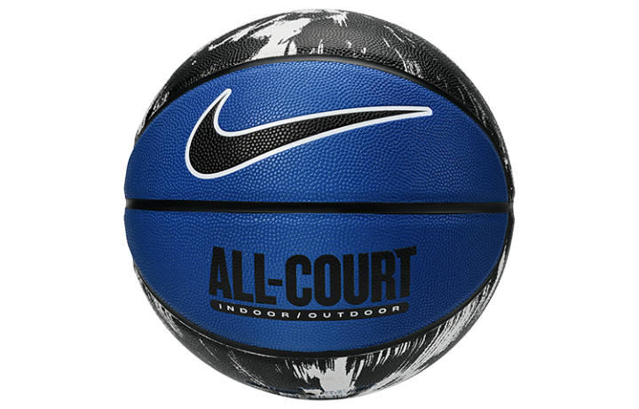 Nike Nike Size 7 Indoor, Outdoor, All Basketball Artificial Leather Blue White Black