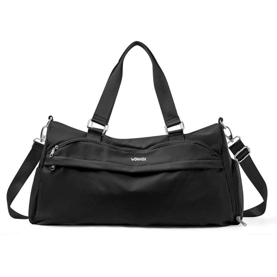 WONHOX Fabric Gym Bag, Travel Bag, Luggage Bag, Crossbody Bag, Shoulder Bag Large Unisex Multicolor