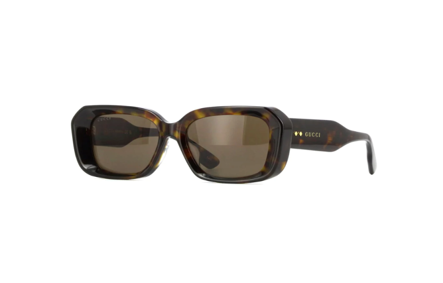 GUCCI GUCCI Rectangle Frame Sunglasses