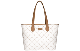 Kappa Matte Leather Handbag, Shoulder Bag Large Women's Coconut Latte Brown