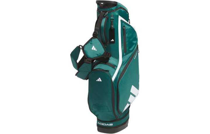 Adidas Adidas Polyester Travel Storage Bag Men's Preppy Green & White