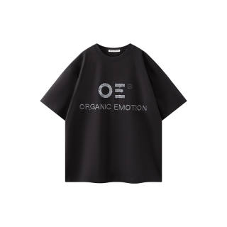 Organic Emotion T-Shirt Unisex Washed Black