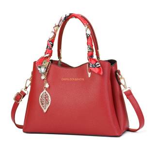 GATOER Pu Shoulder Bag Women's Red, Black, Ecru, Dark Blue