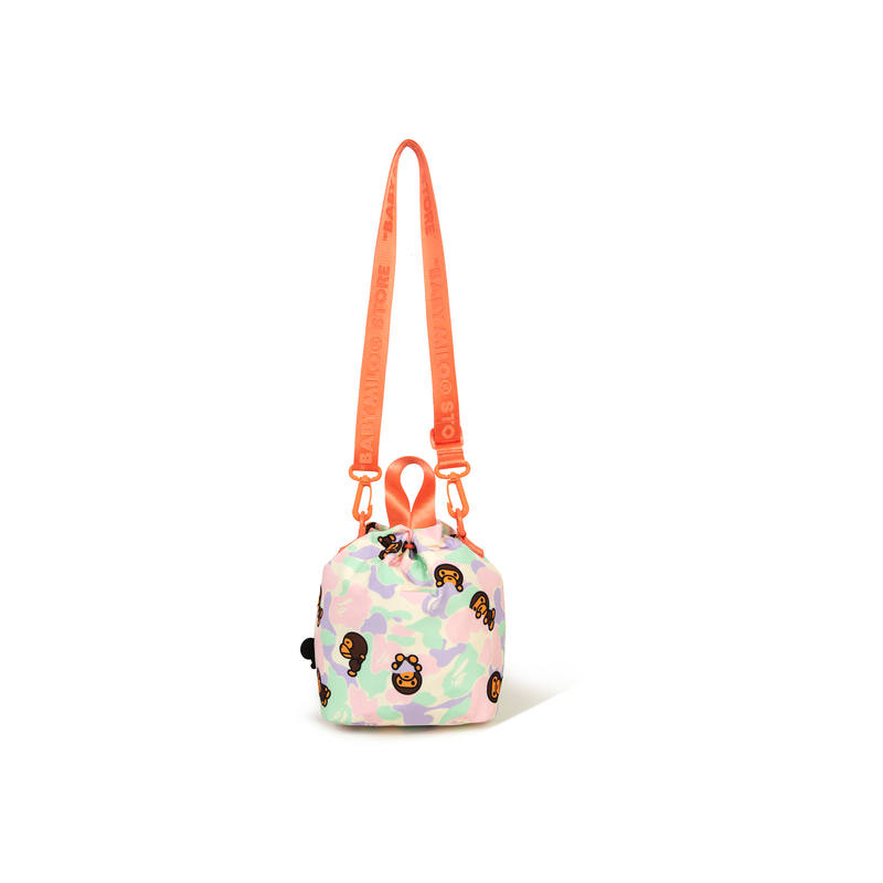 Aape Polyester Crossbody Bag Medium Women's Pink/Green/Purple