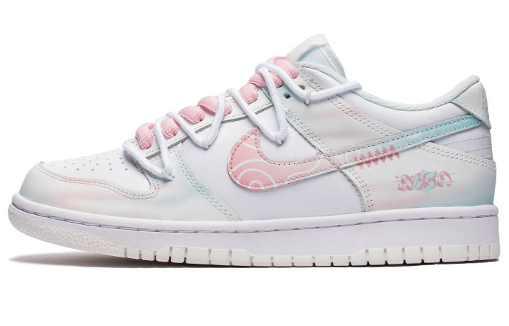 Nike Nike Dunk Low top Skateboard Shoes Women's White
