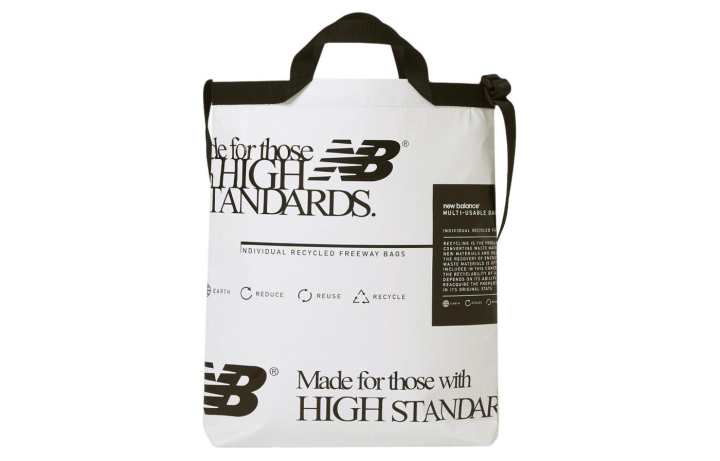 New Balance New Balance Polyester Shoulder Bag, Crossbody Bag, Handbag Unisex White