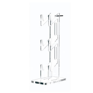 BIAZE Compatibility PS5/PS4/XBOX/Switch Pro Gamepad Storage Stands, High Transparency Acrylic