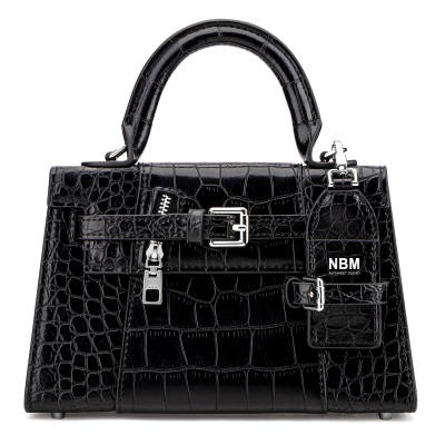 NothingButMini Cow Leather AlmostKelly Crossbody Handbag Small Women's