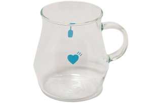 BLUE BOTTLE COFFEE Glass Cups Transparent 280ml