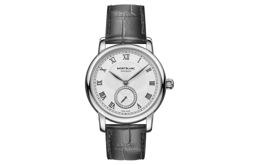 MONTBLANC Automatic Mechanical Movement 30m Waterproof Women's Watch 36mm White Dial Stainless Steel Case
