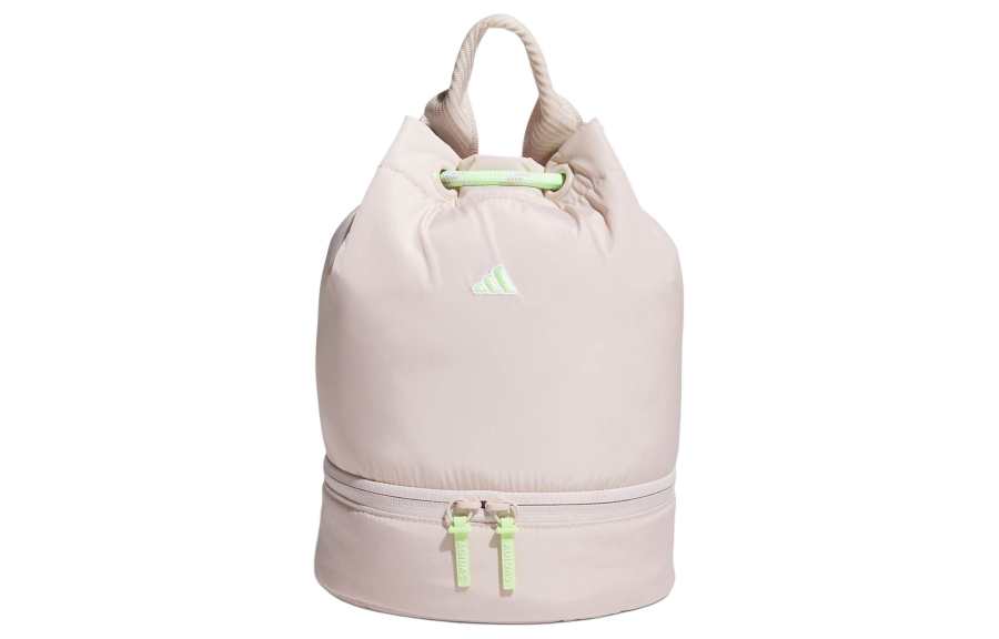Adidas Adidas Recycled Polyester Plain Weave Fabric Handbag Women's Putty Light Purple