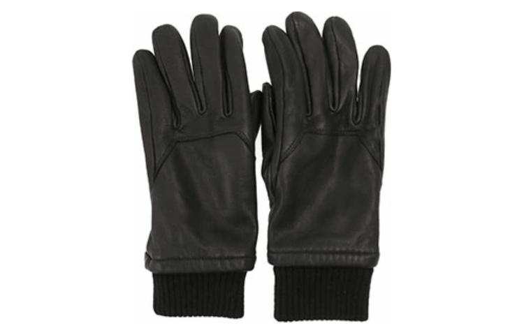 Canada Goose Canada Goose Genuine Leather, Conductive Leather, Polyester, Wool Gloves Men's Black