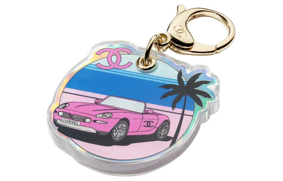 CHANEL Metal, Resin Keychains Unisex Multicolor