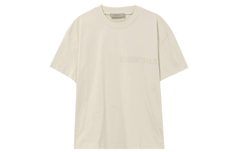 Fear Of God Essentials T Shirt Unisex Eggshell White