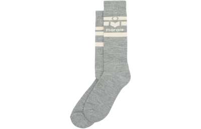 ISABEL MARANT Crew Socks Men's 1 Pack Gray