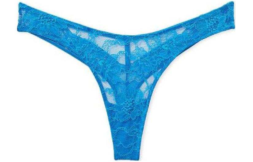 Victoria's Secret Thong Women's 1 Pack Vibrant Blue