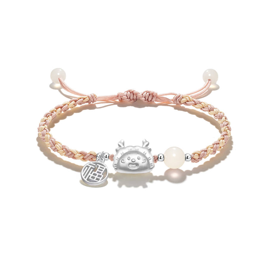 Jodie&Kevin Jodie&Kevin 999 Fine Agate Rope Bracelets Unisex