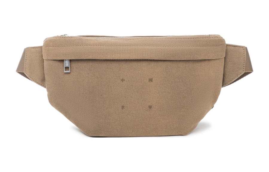 Li-Ning Li Ning Vital Cotton Fanny Pack Unisex Mushroom Umber