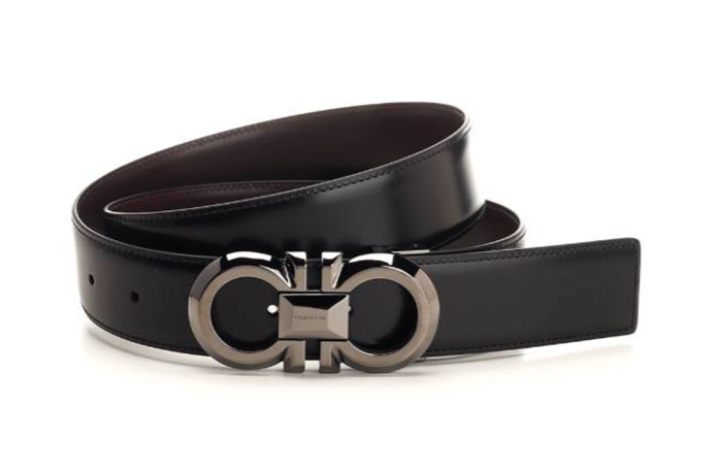 Ferragamo FERRAGAMO Leather Belts Men's Black