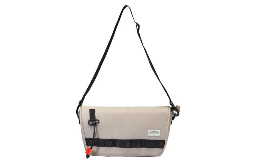Skechers Fabric Shoulder Bag, Crossbody Bag Regular Unisex Rock Beige