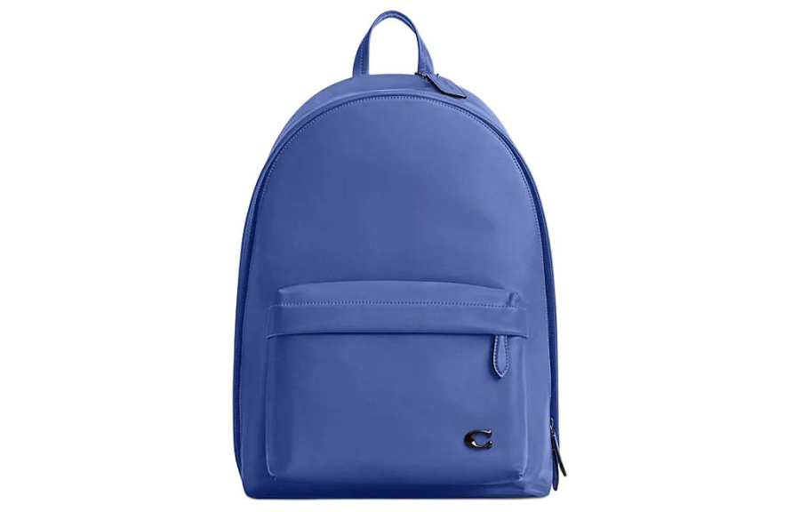 COACH COACH Cow Leather Backpack Large Men's Blueberry