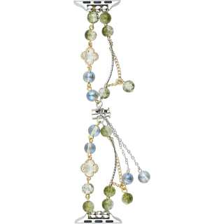 YUQING Strap Apple Compatibility Glass Beads Material