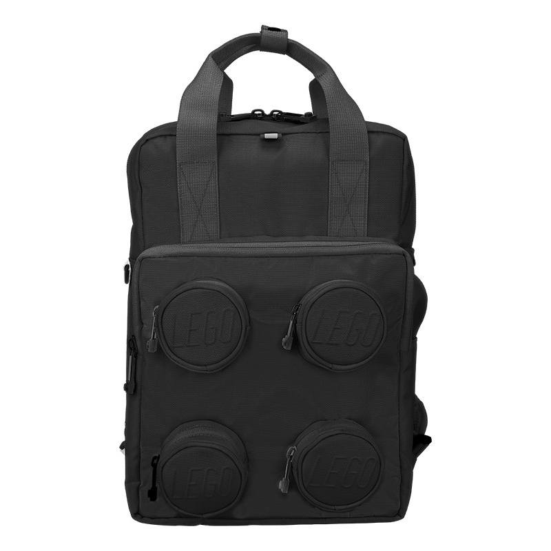 LEGO LEGO Polyester Carry Backpack Regular Unisex Black
