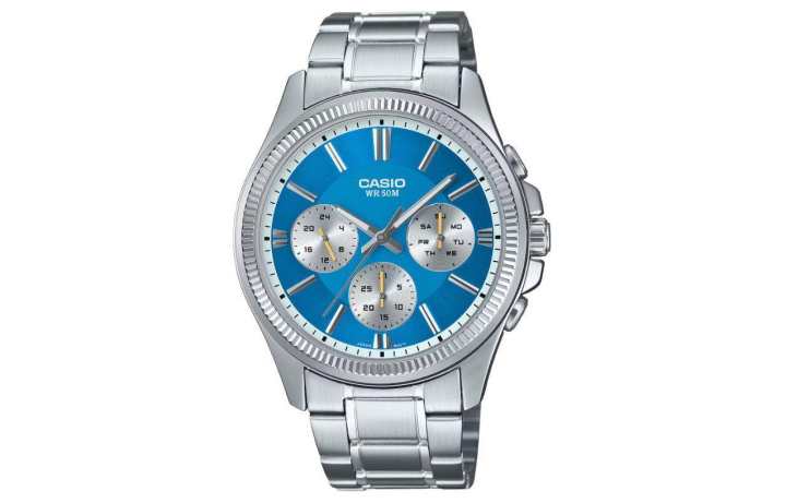 CASIO CASIO Men Standard Series Blue Watch MTP1375D-2A2