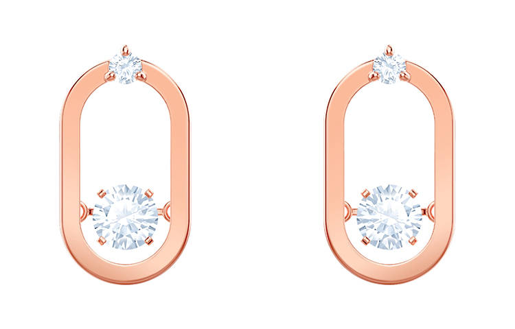Swarovski Sparkling Dance Earrings Women's