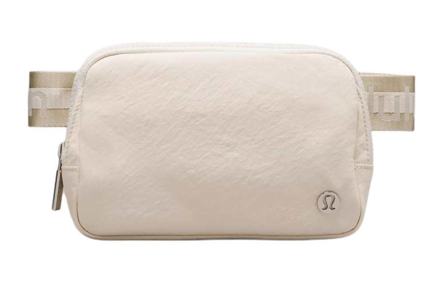 Lululemon Recycled Nylon Fanny Pack Regular Unisex White & Linen & White