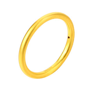 ZHOUBAIFU Gold Ring Unisex