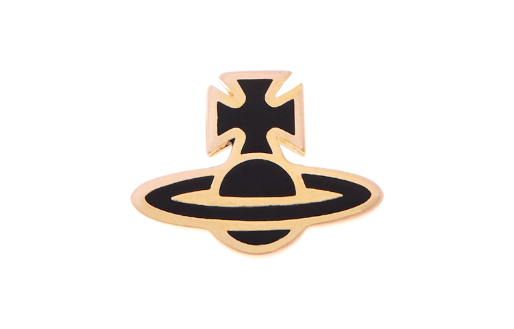 Vivienne Westwood Brass Earrings Men's Black