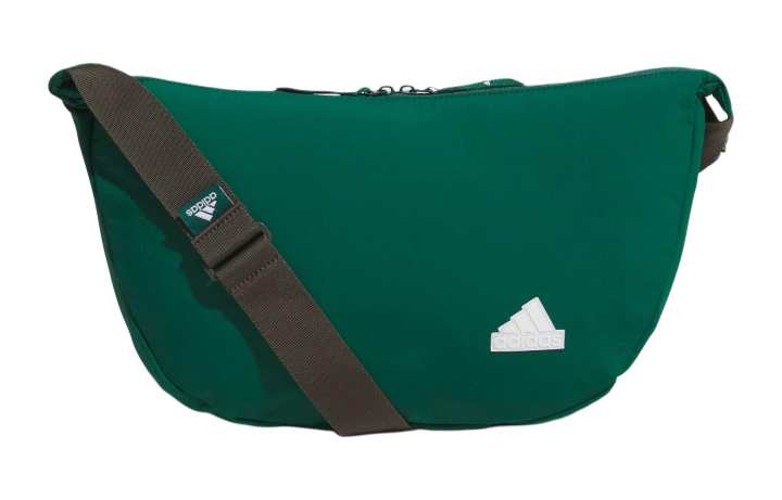 Adidas Adidas Recycled Polyamide Shoulder Bag Unisex Forest Green