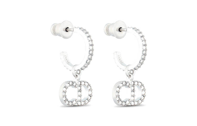 DIOR DIOR Earrings Women's Silver