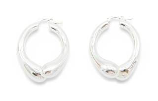 JIL SANDER Earrings Women's Silver