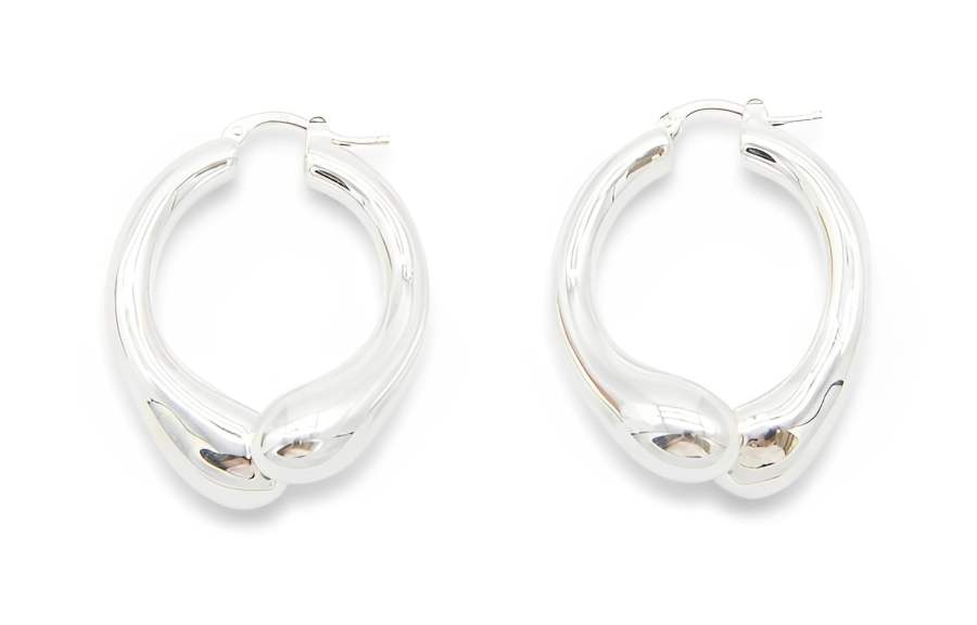 JIL SANDER JIL SANDER Earrings Women's Silver