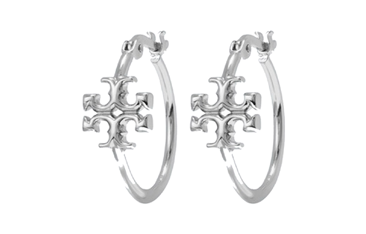 TORY BURCH 【Zoomed ImageryPrevious Season】small Eleanor hoop earrings