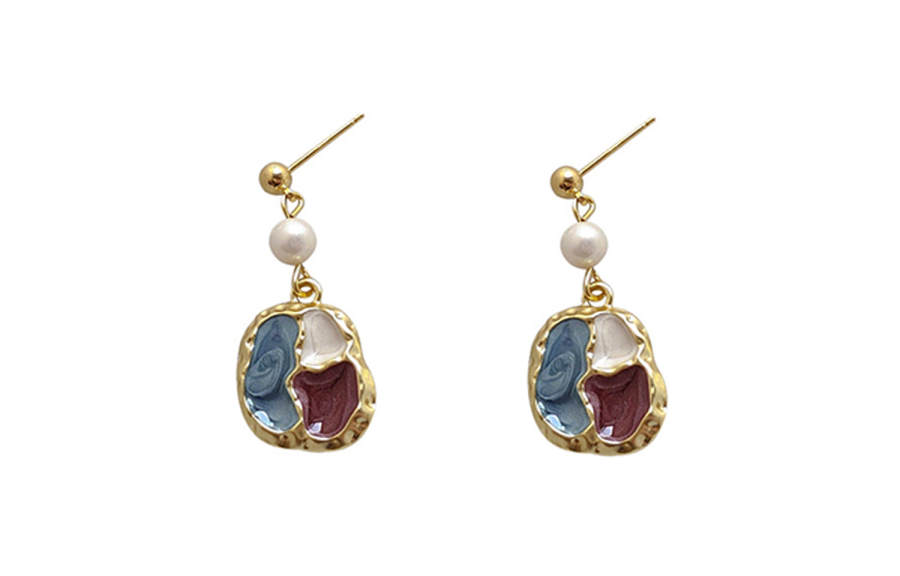 JOLLY SEASONS S925 Silver Needle Earrings Women's
