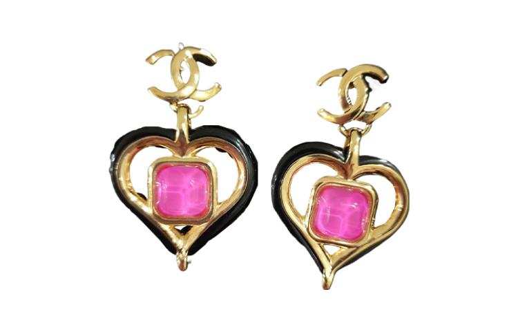 CHANEL CHANEL Earrings Women's Gold